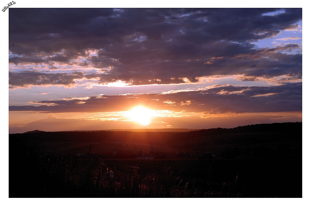 ***Nesselröder Sonnenuntergang***