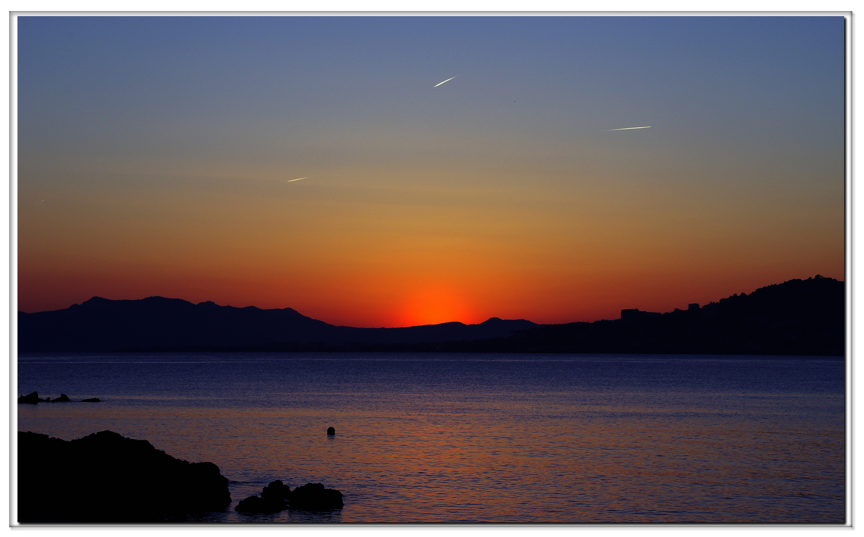 nessuna nuvola stasera...