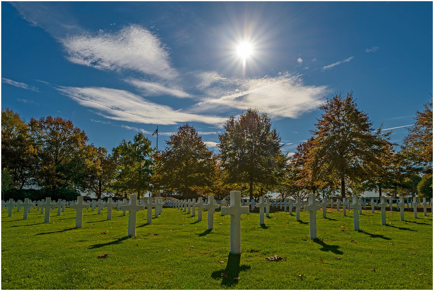 Netherlands American Cemetery Memorial..