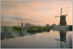 Netherlands morning mist