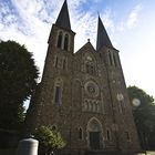 Netpher Kirche im Morgenlicht