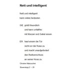 Nett und intelligent BS 2 - 29