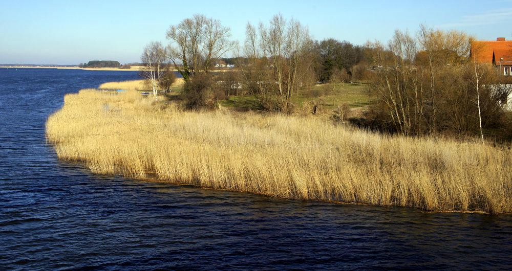 nette Aussicht in Wolgast