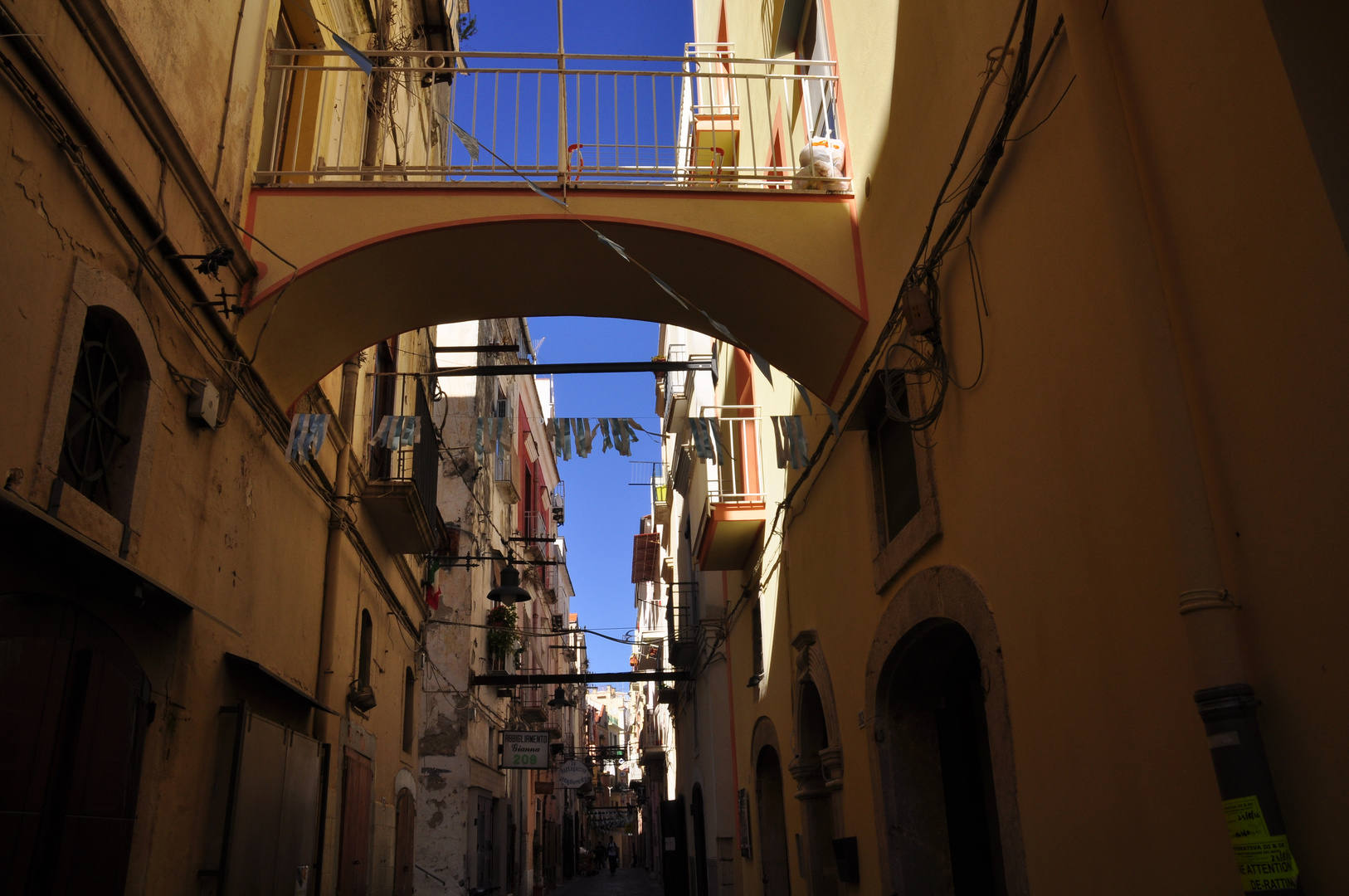 Nette Gasse in Gaeta