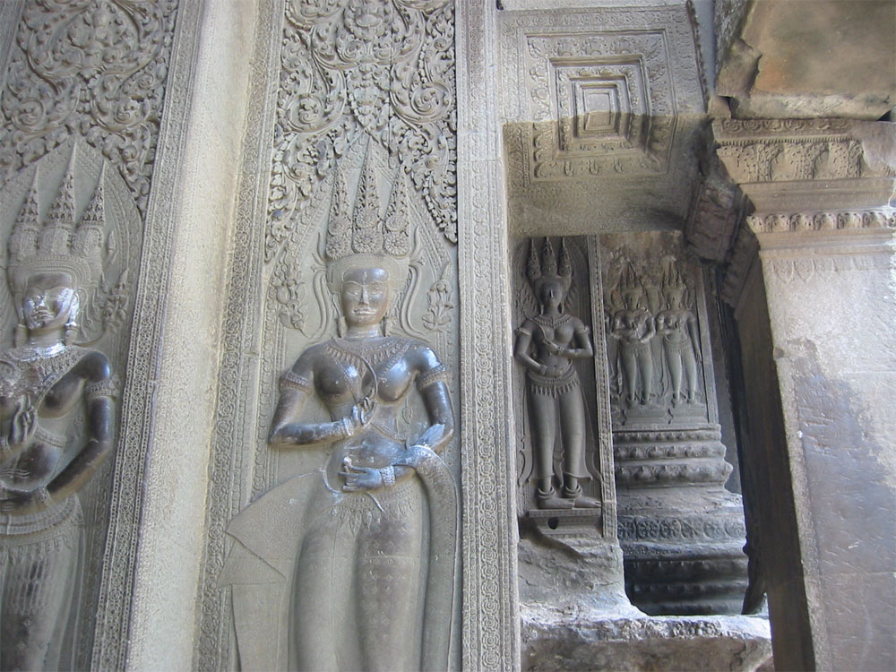 Nettes Detail in Angkor