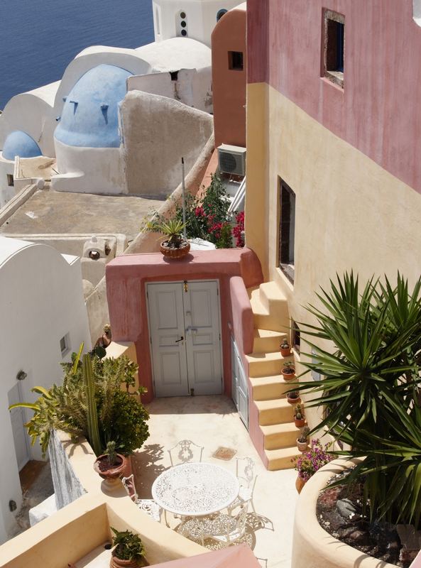 nettes Haus in Santorin