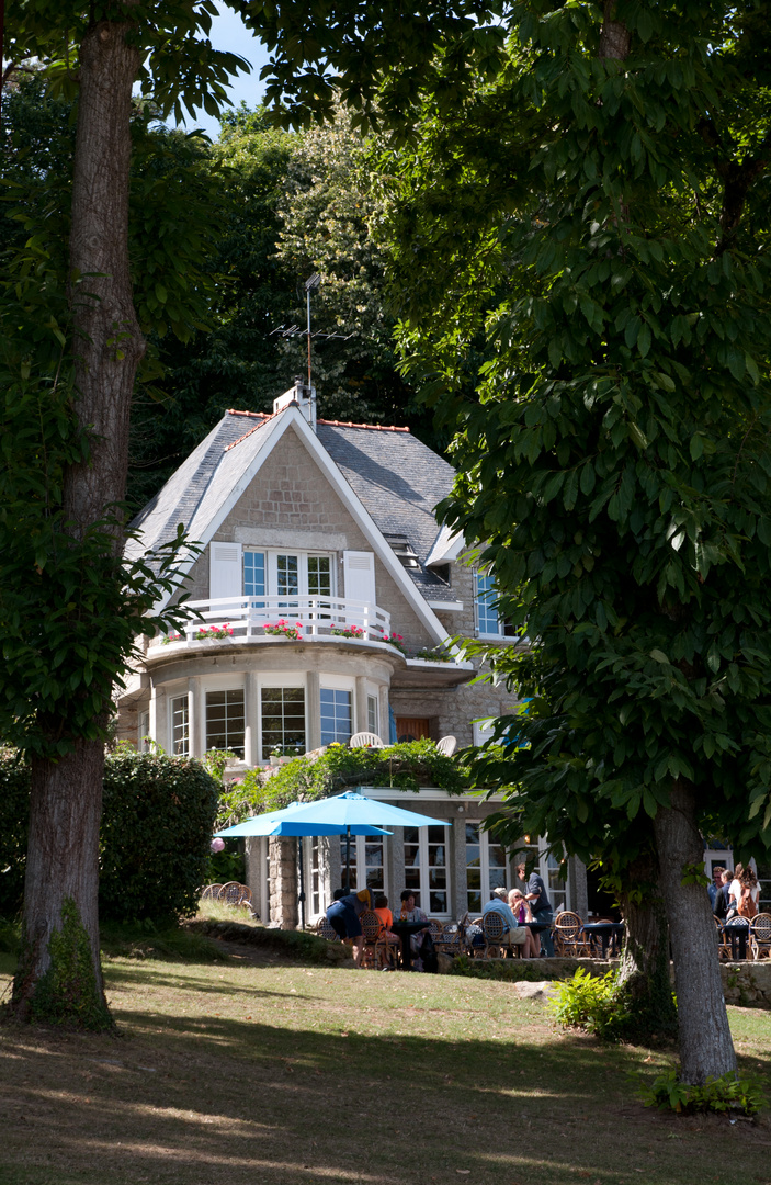 nettes Restaurant bei Port Manec'h