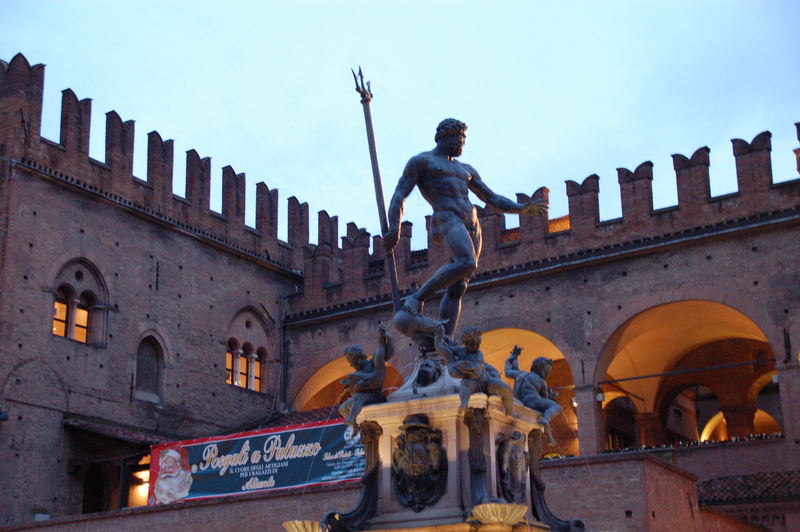 nettuno al tramonto