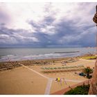 Nettuno - La spiaggia dal Forte Sangallo