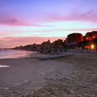 Nettuno, spiaggia al tramonto