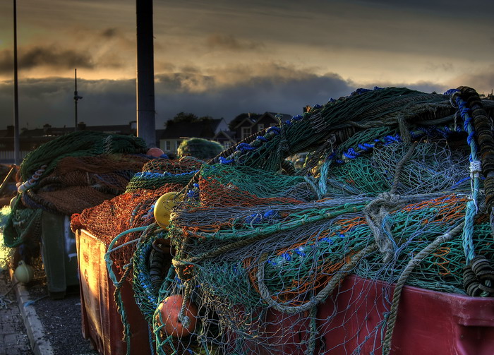 Netze in Dingle - Irland