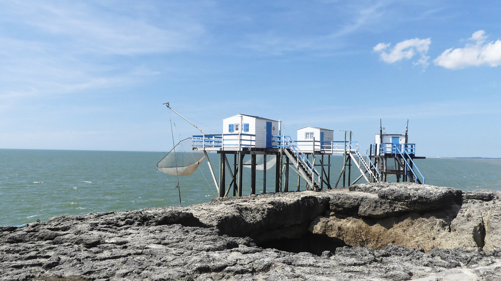 Netzfischer von Saint-Palais-sur-Mer, Frankreich