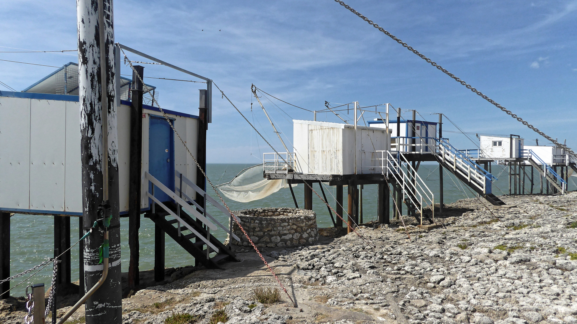 Netzfischer von Saint-Palais-sur-Mer, Frankreich