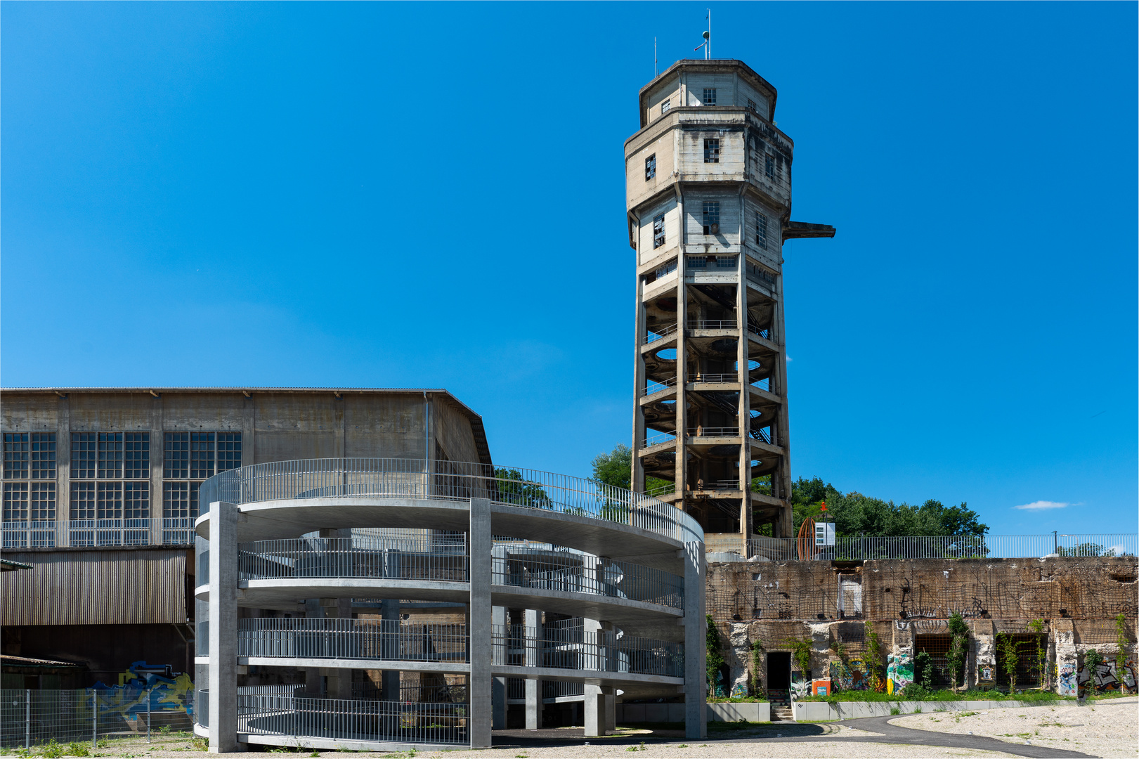 Neu gebaut im stillgelegten Industrieareal