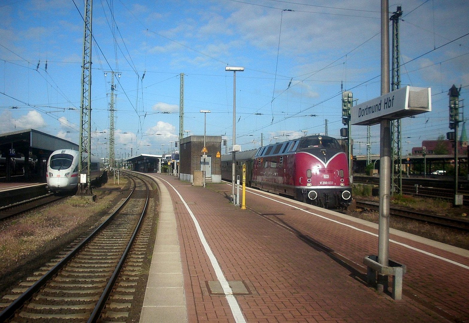 Neu und Alt in Dortmund Hbf