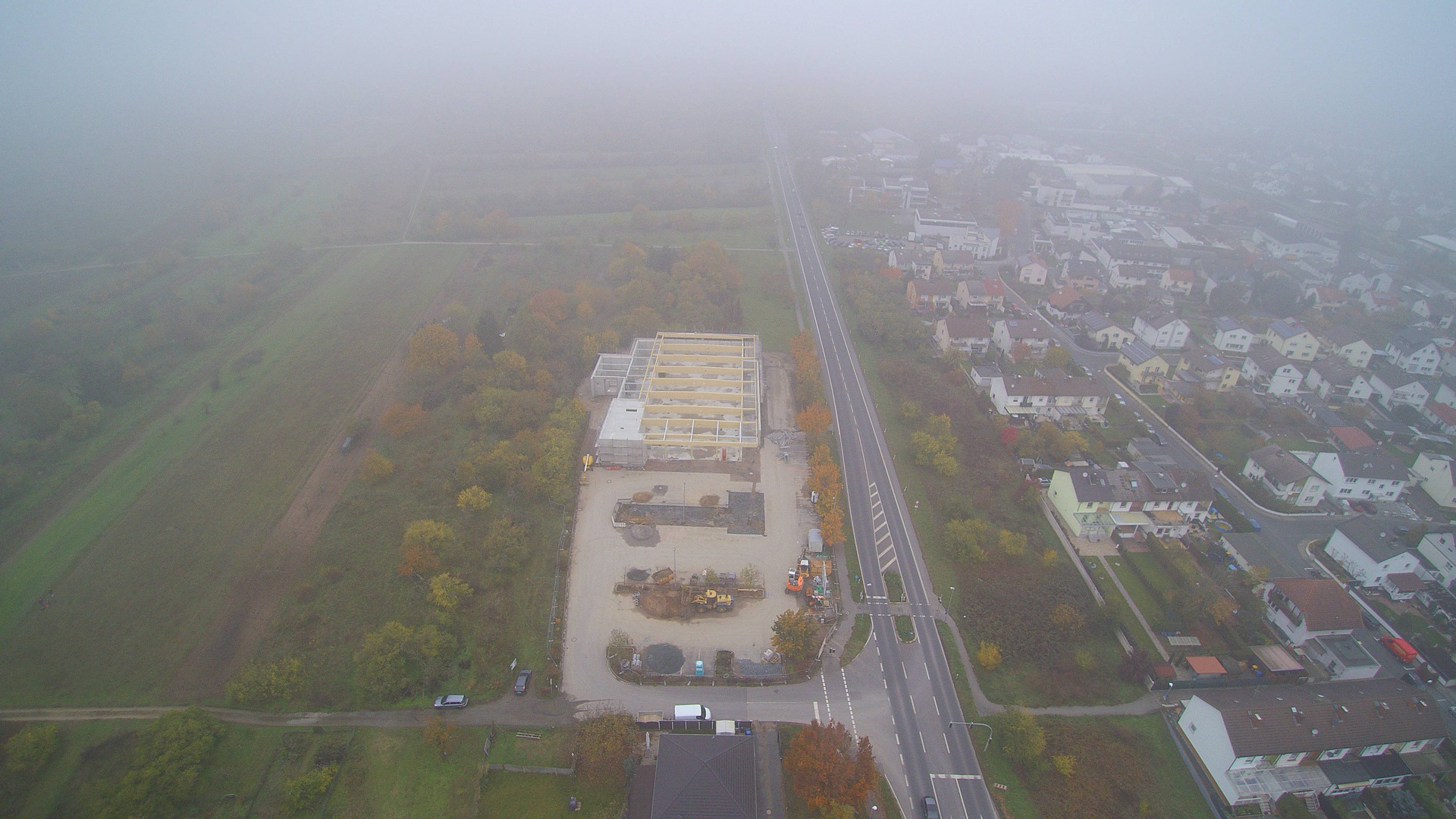 Neubau an der Mainzer Landstraße bei Nauheim