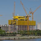 Neubau der Europäischen Zentralbank in Frankfurt