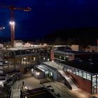 Neubau der Fachhochschule in Kaiserslautern auf dem ehemaligen Kammgarngelände heute morgen um...