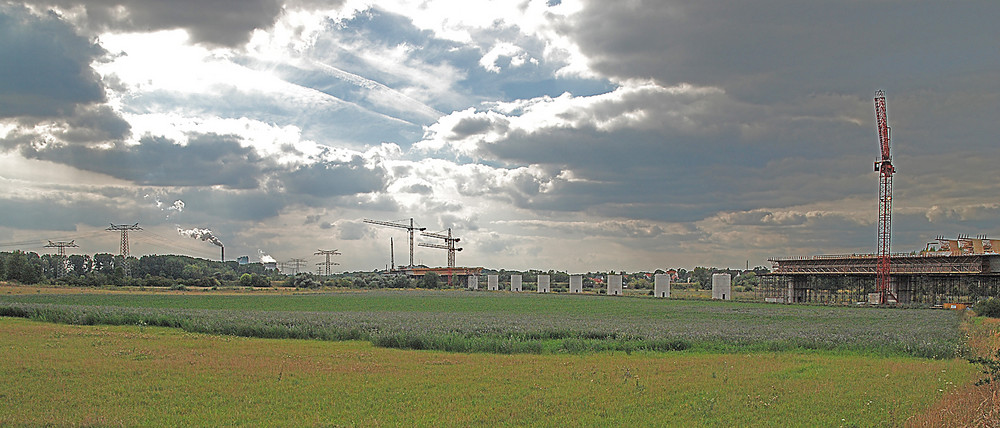 Neubau ICE Strecke Halle/Erfurt