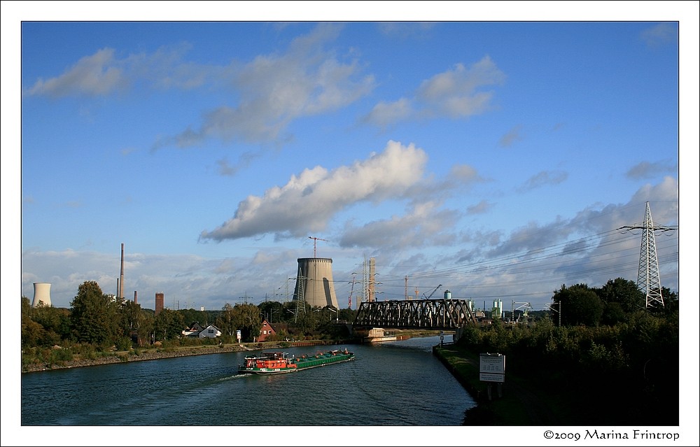 Neubau - Trianel Steinkohle-Kraftwerk am Datteln-Hamm-Kanal in Lünen