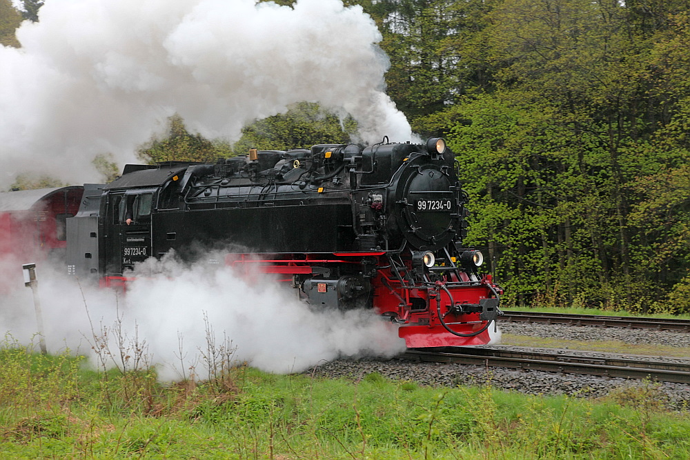 "Neubaulok" 99 7234 der Harzer Schmalspurbahn