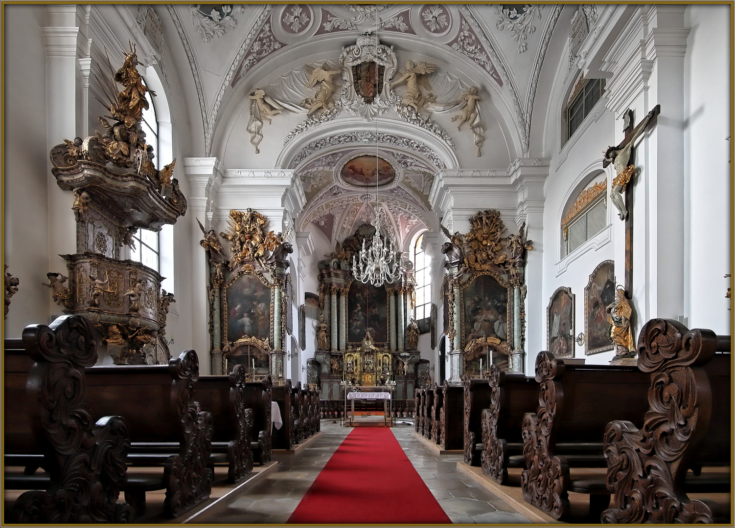 Neuburg an der Donau - Seminarkirche St. Ursula 