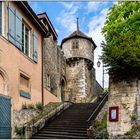 Neuchâtel - Aufgang zur Burg