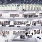 Neue Bibliohek in Stuttgart