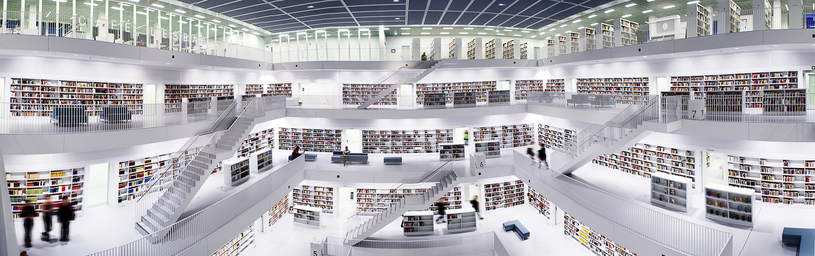 Neue Bibliohek in Stuttgart