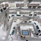 Neue Bibliothek Stuttgart - Lesegalerie