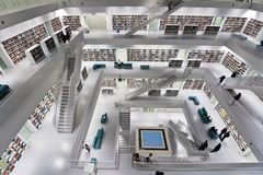 Neue Bibliothek Stuttgart - Lesegalerie