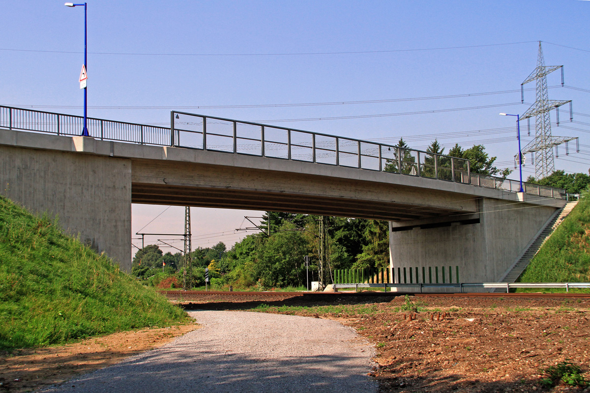 Neue Brücke Stellw. Hof ( Friemersheim )