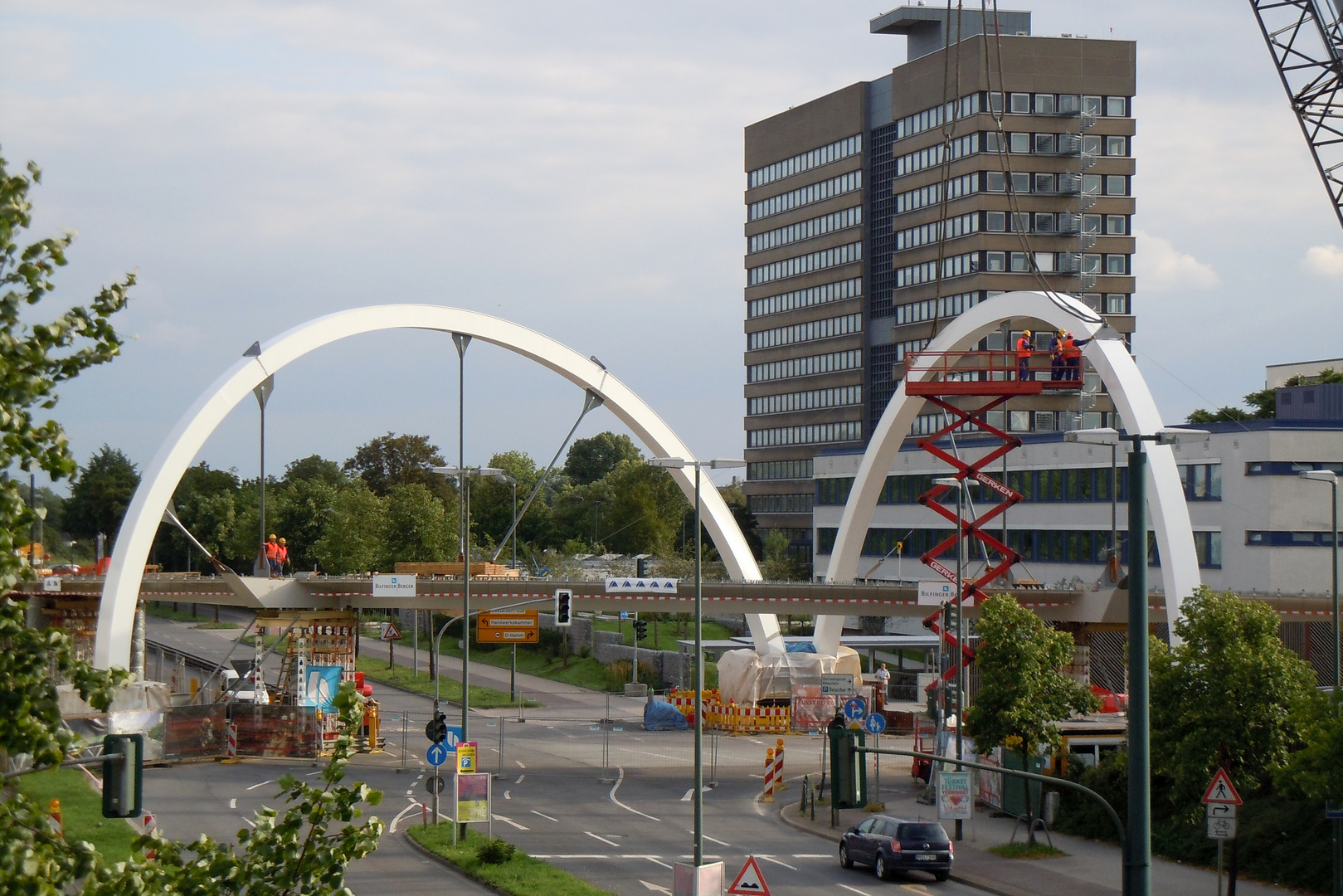 Neue Brücke Südring Düsseldorf