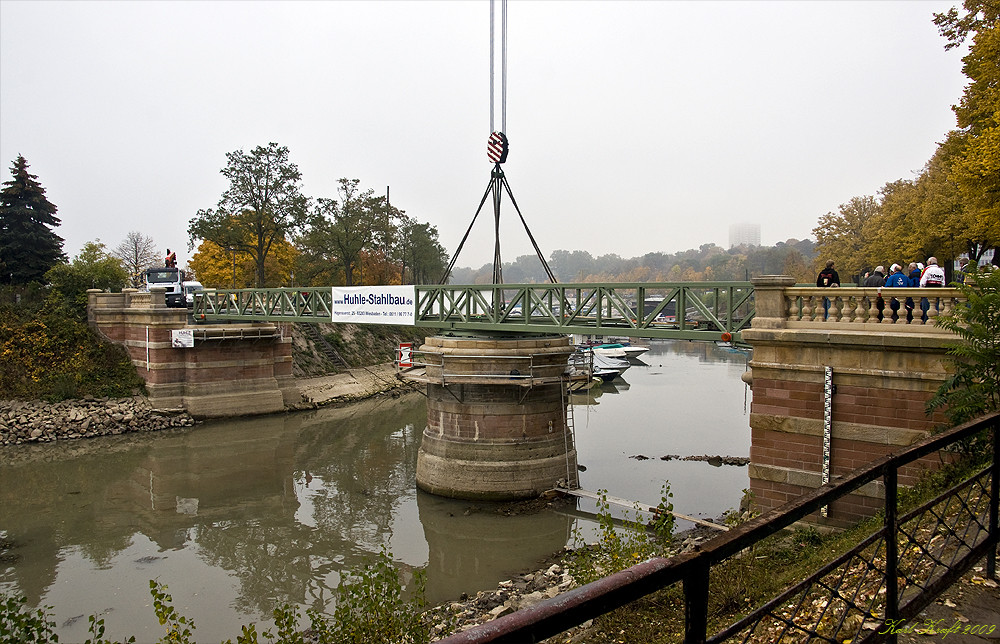 Neue Drehbrücke am Winterhafen (V)