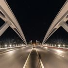 Neue Eisenbahnbrücke in Linz