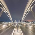 neue Eisenbahnbrücke in Linz