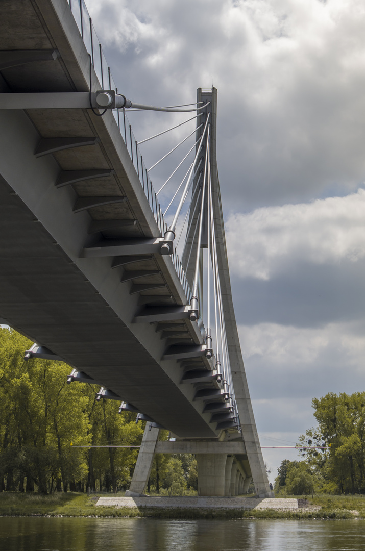 neue Elbbrücke bei Schönebeck