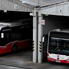 Neue Elektrbusse für unsere Bevölkerung Maske nicht vergessen