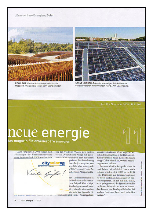 neue energie 11/2004