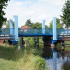 Neue Hubbrücke in Plate