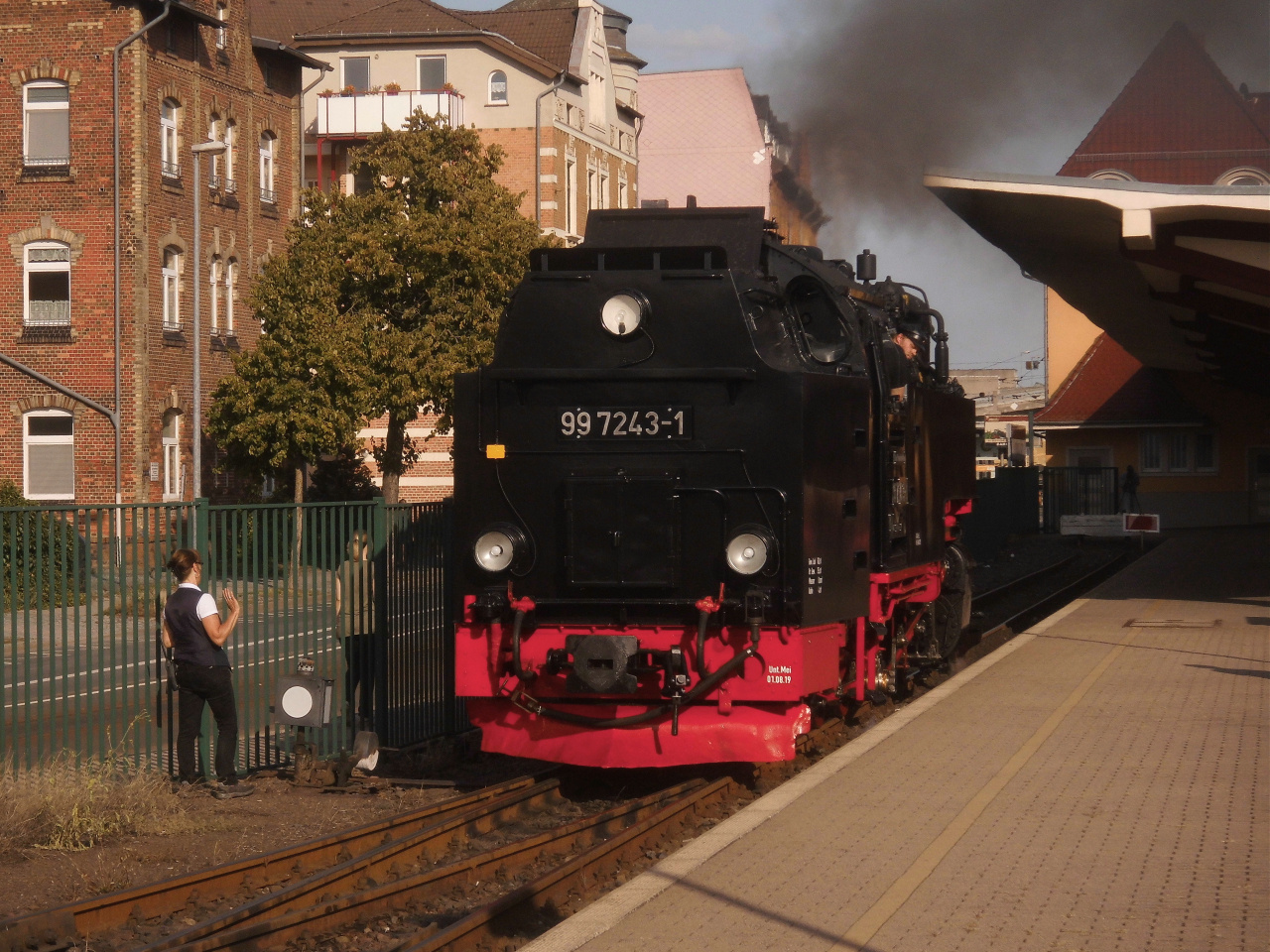 Neue Lok am Nordhäuser Brockenzug 2.