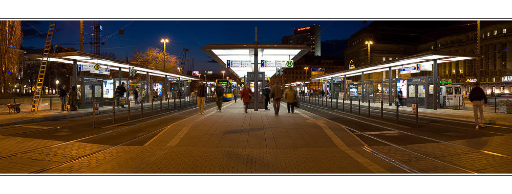 Neue LVB Haltestelle am HBF fast fertig