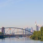 neue Mainbrücke / Osthafenbrücke Frankfurt am Main