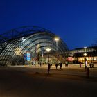 Neue Messe - Glasshalle - Abend