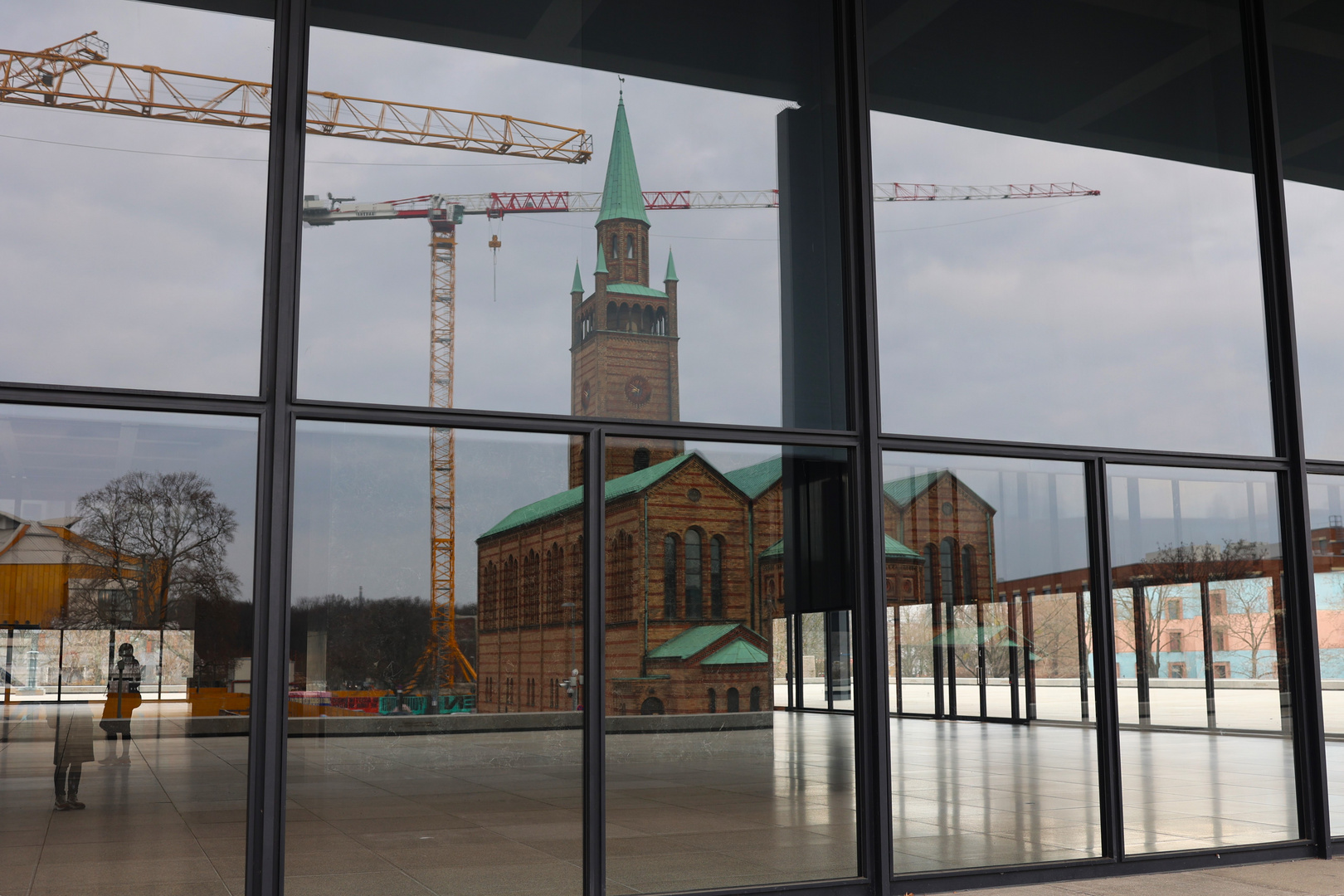 Neue Nationalgalerie in Berlin.