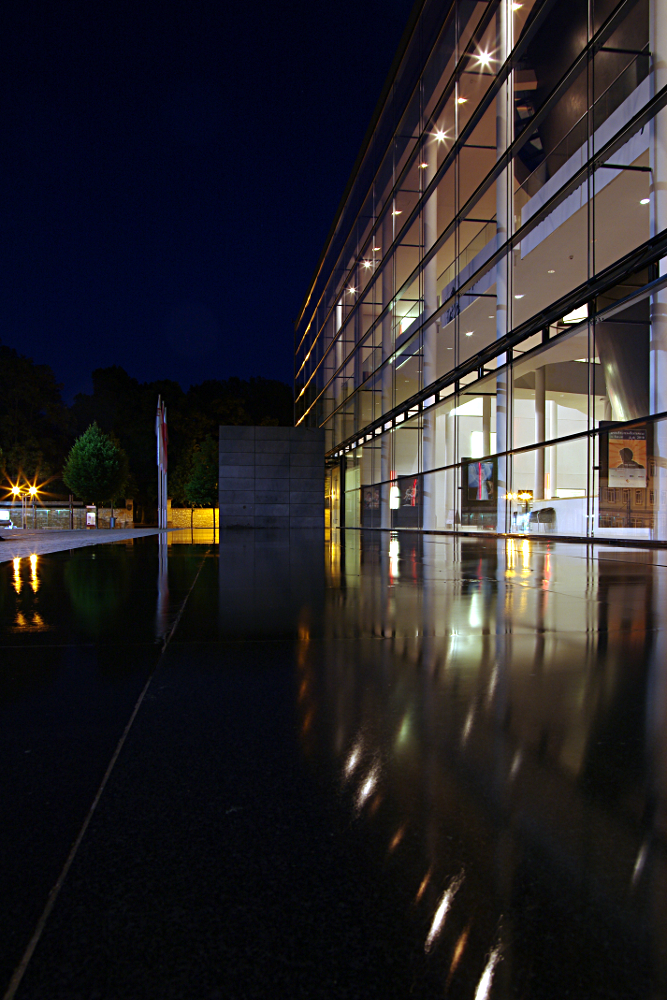 neue Oper Erfurt - Lichter in der Stadt