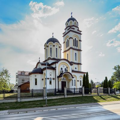 Neue orthodoxe Kirche in Banja Luka