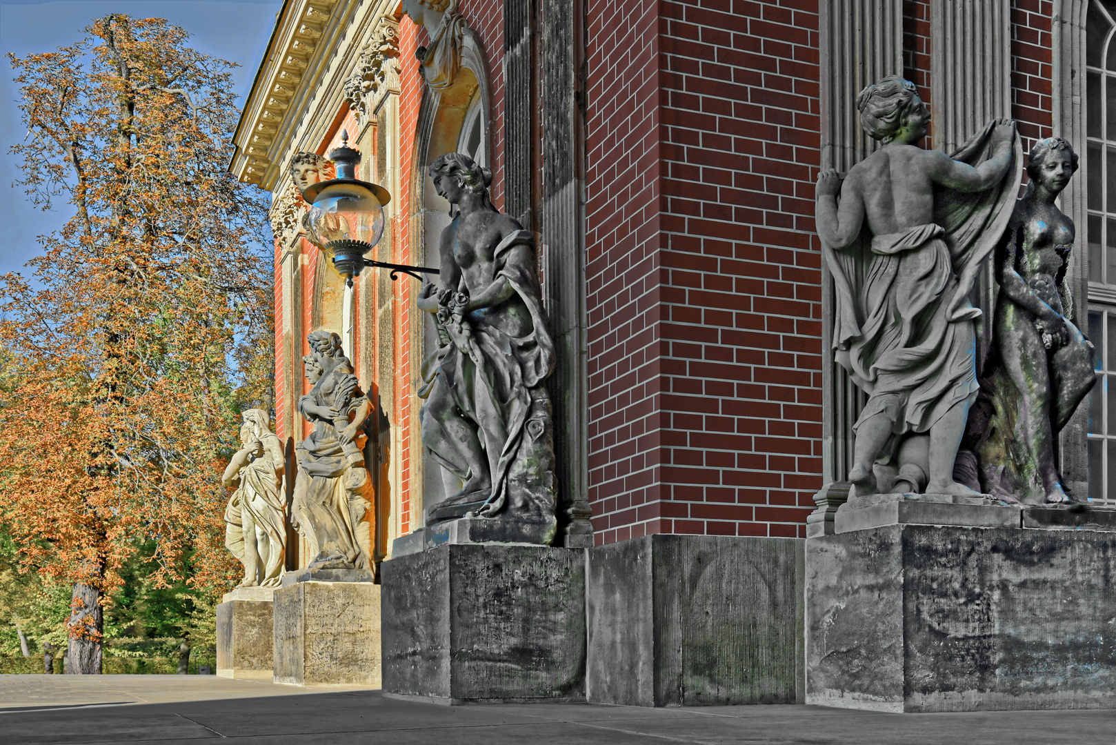  Neue Palais im Park Sanssouci  - Restaurierung - 