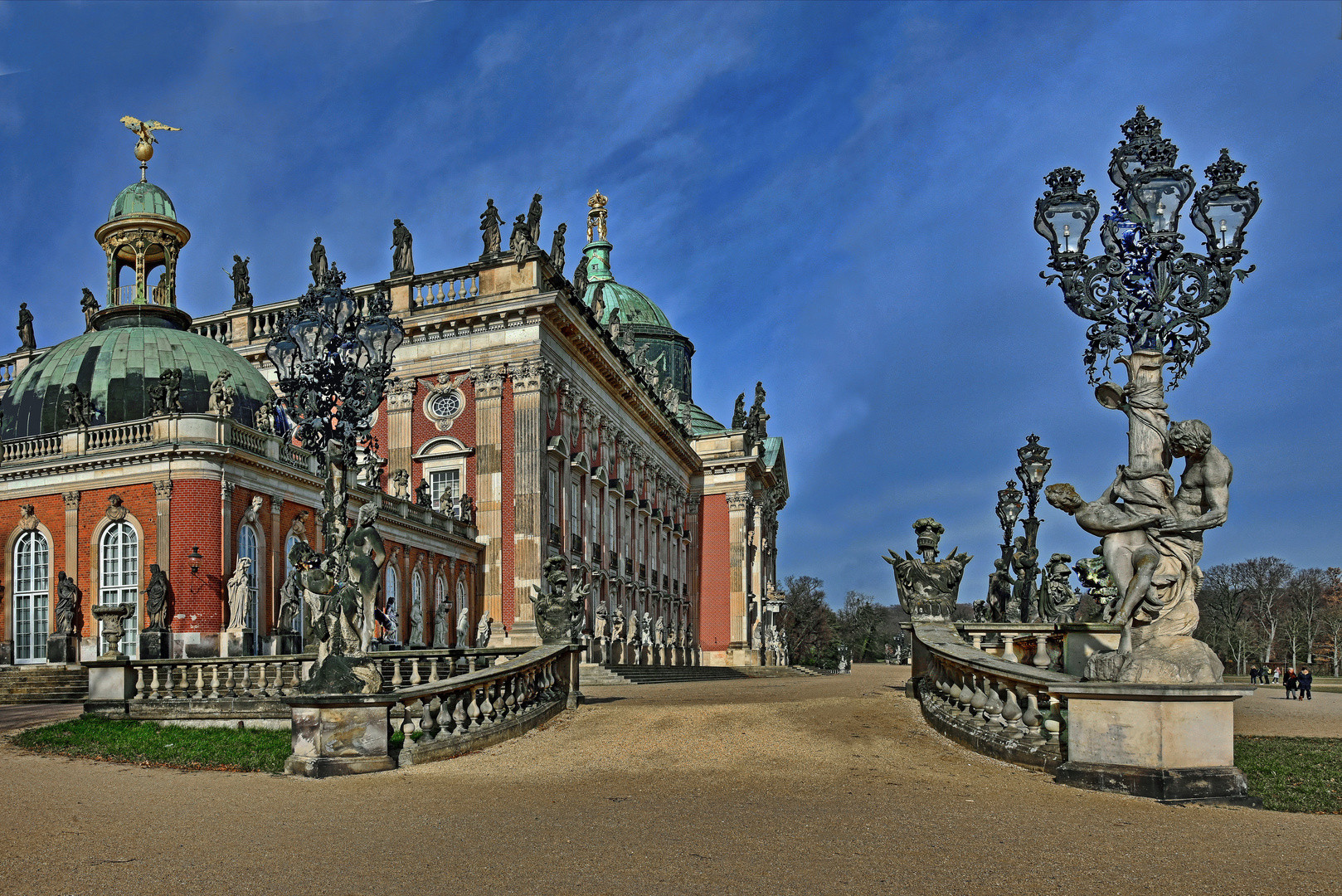 Neue Palais in Potsdam Aufnahme vom 9. Febr. 2020