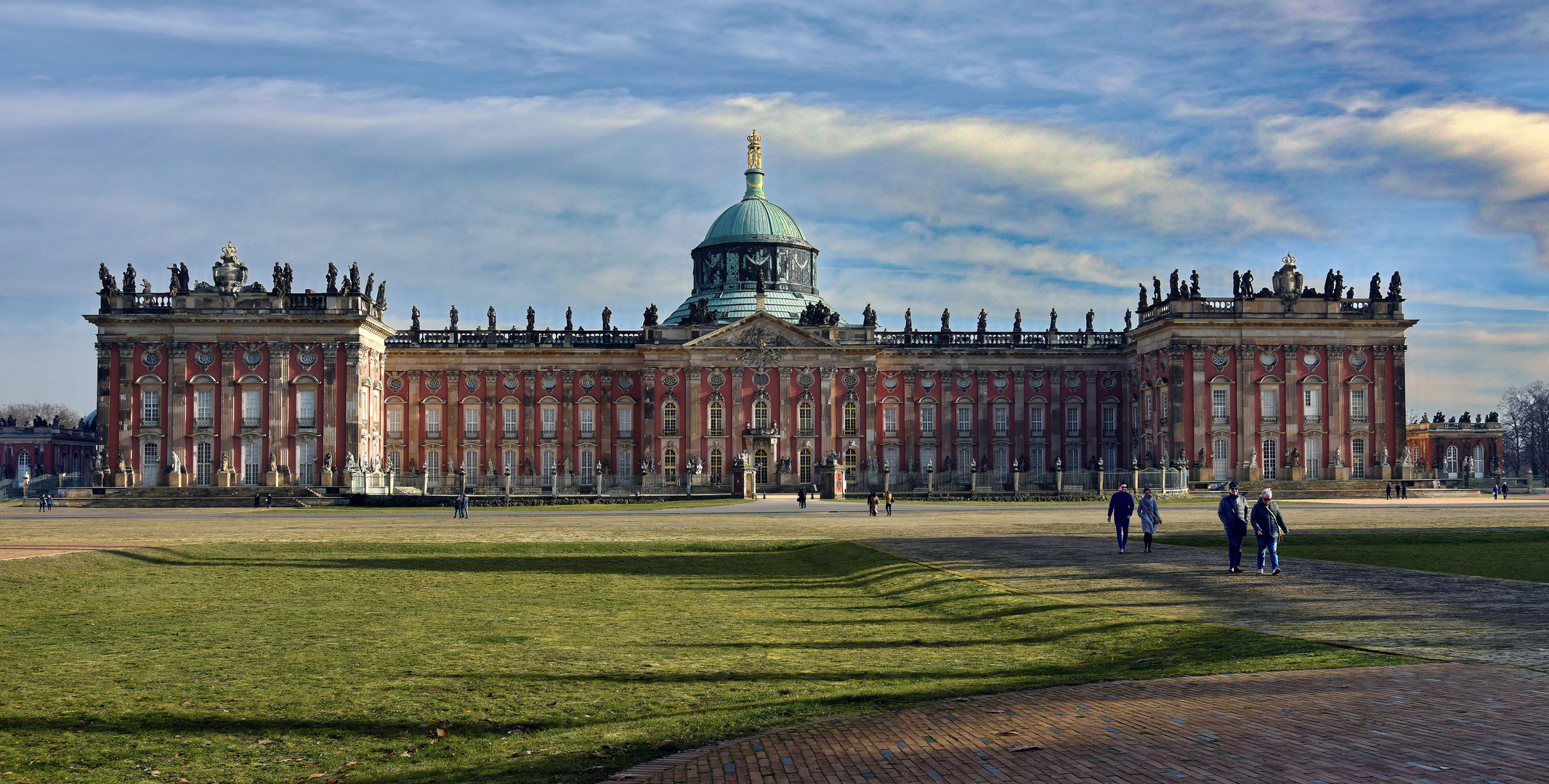 Neue Palais in Potsdam Aufnahme vom 9. Febr. 2020